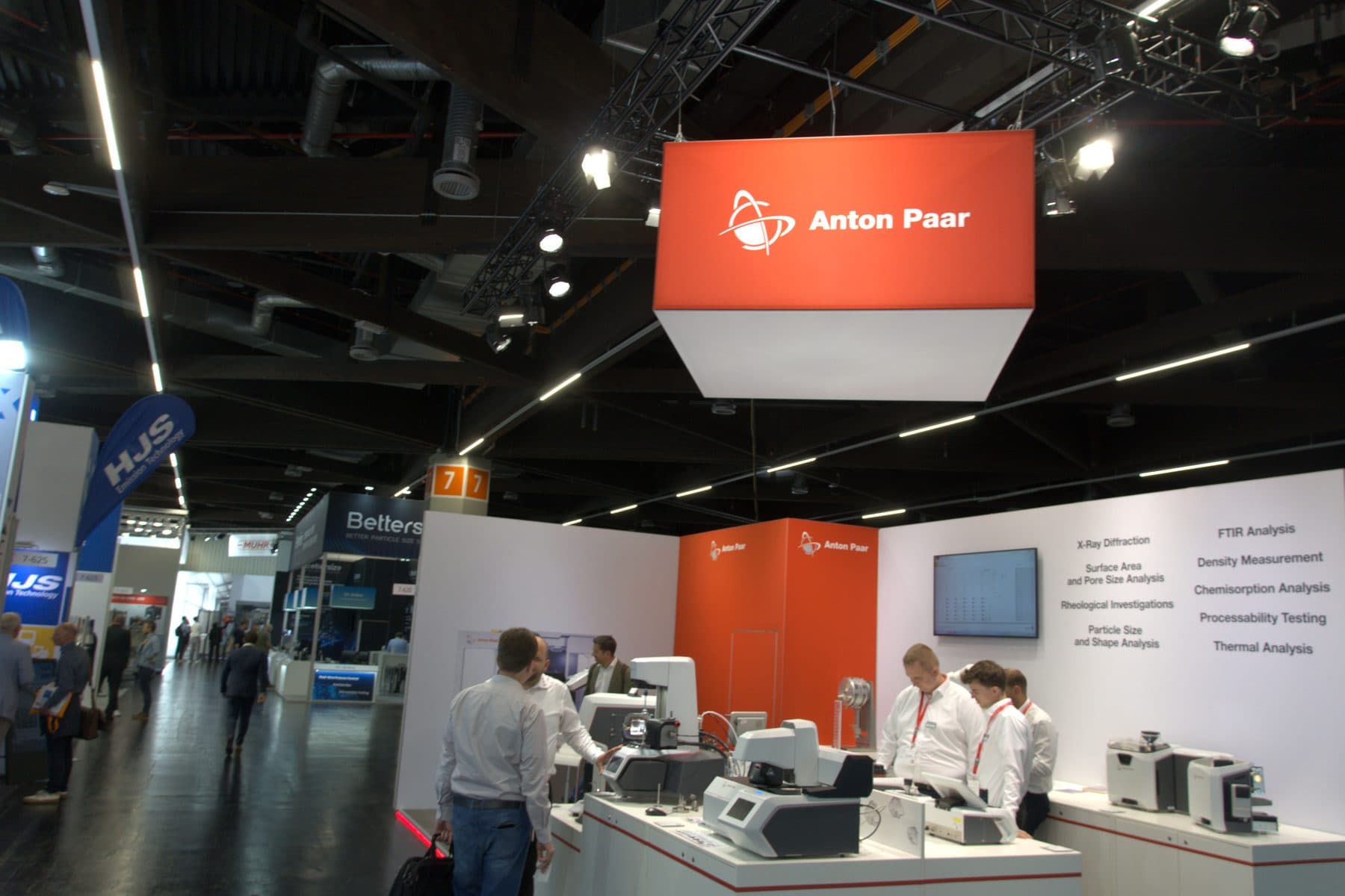 دستگاه‌های شناسایی ذرات در غرفه Anton Paar در POWTECH TECHNOPHARM 2026